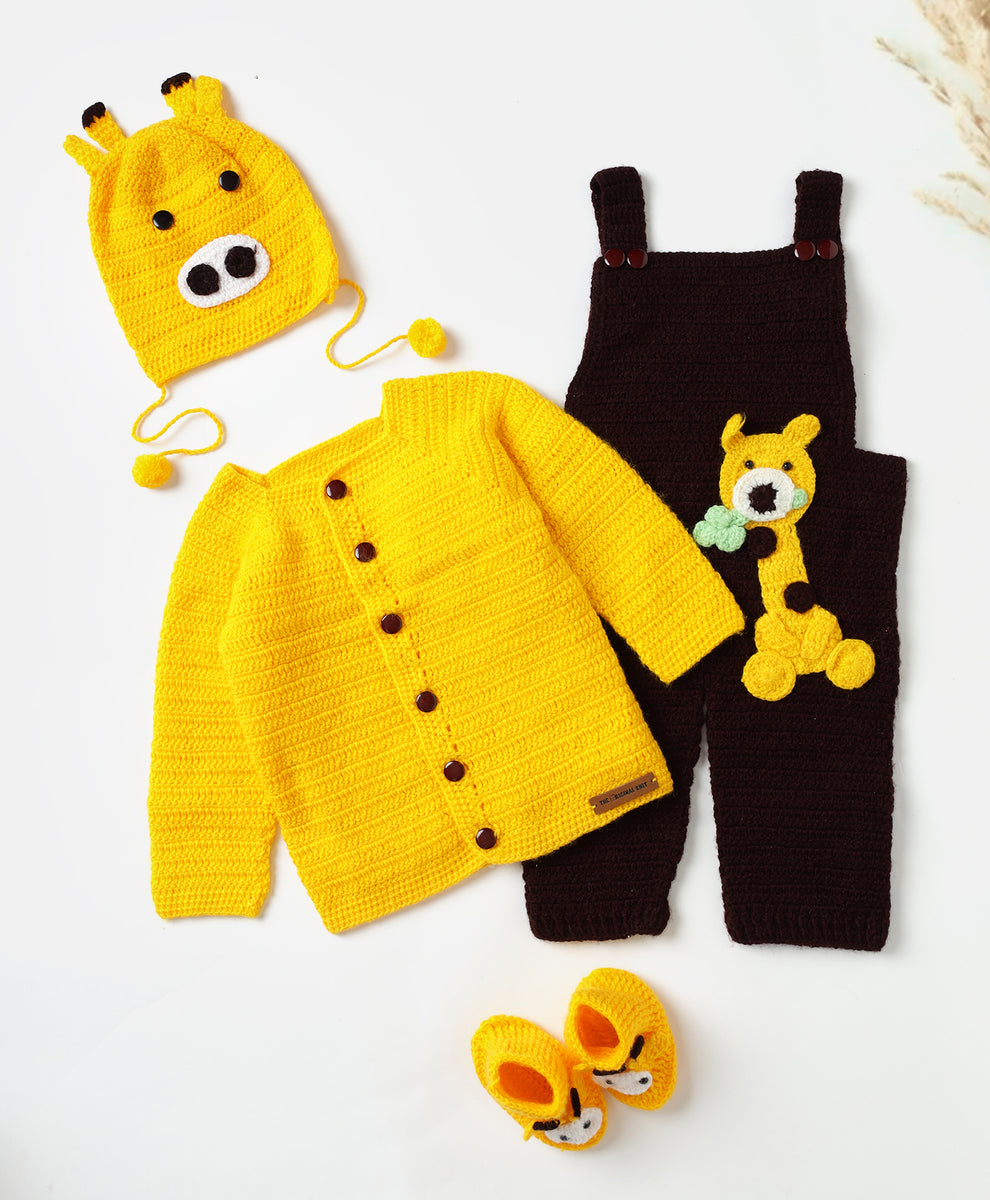 Unisex knitted baby clearance clothes