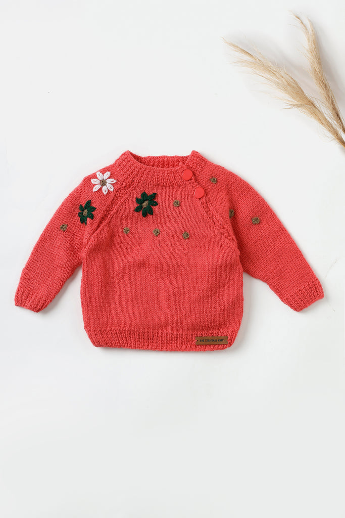 Buy Hand Knitted Baby Woolen Sweaters Online - The Original Knit